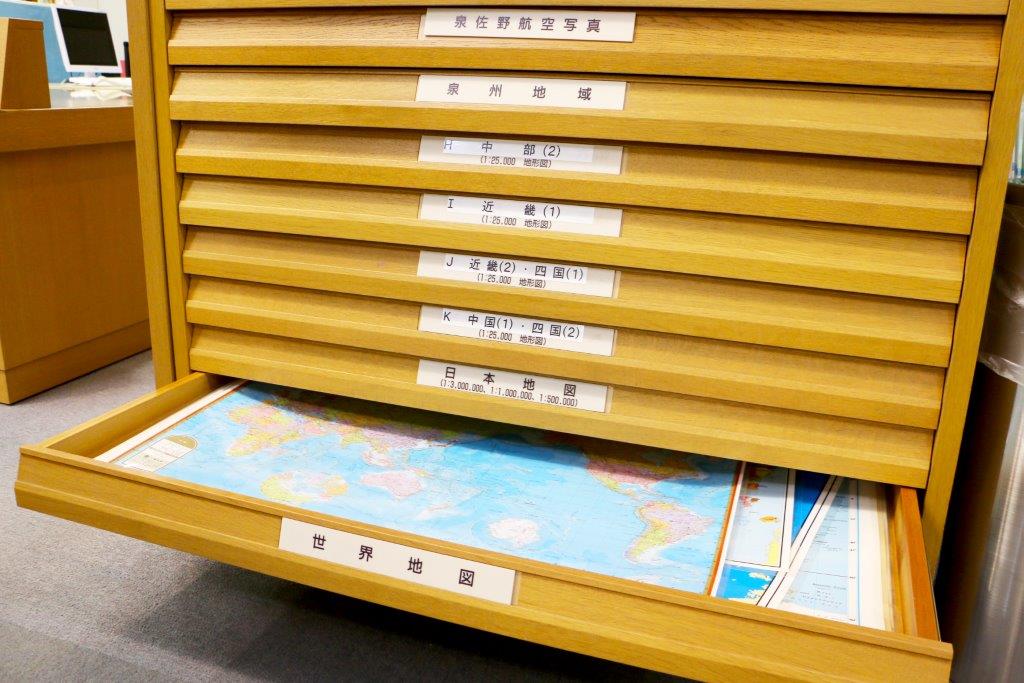 世界地図（ひき）